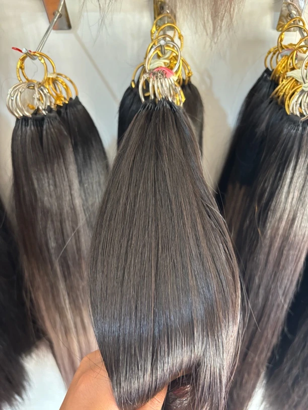 少女原辩无折头可烫可染可漂10度色水洗不打结不毛躁高端品质