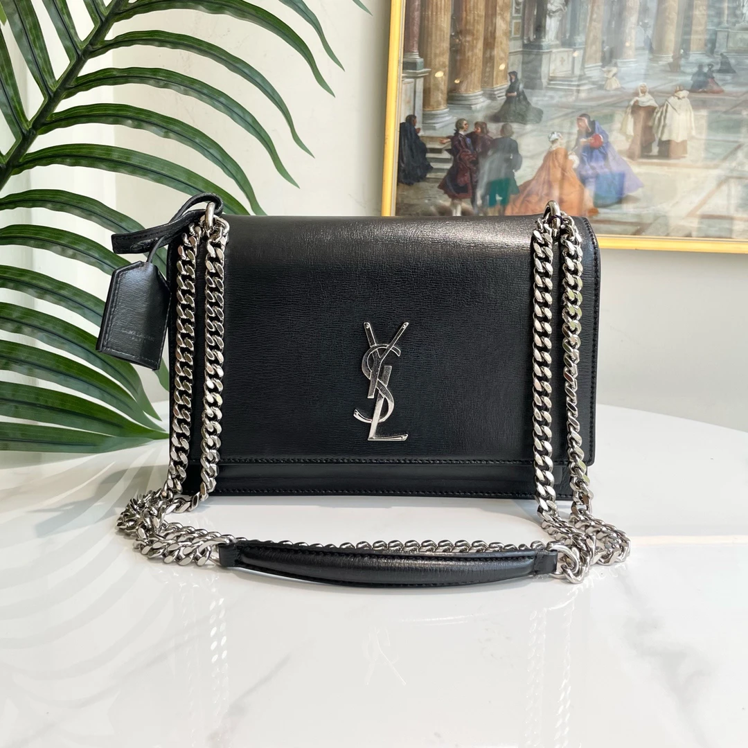 95新 YSL/圣罗兰 多宝二奢/94119/日落包