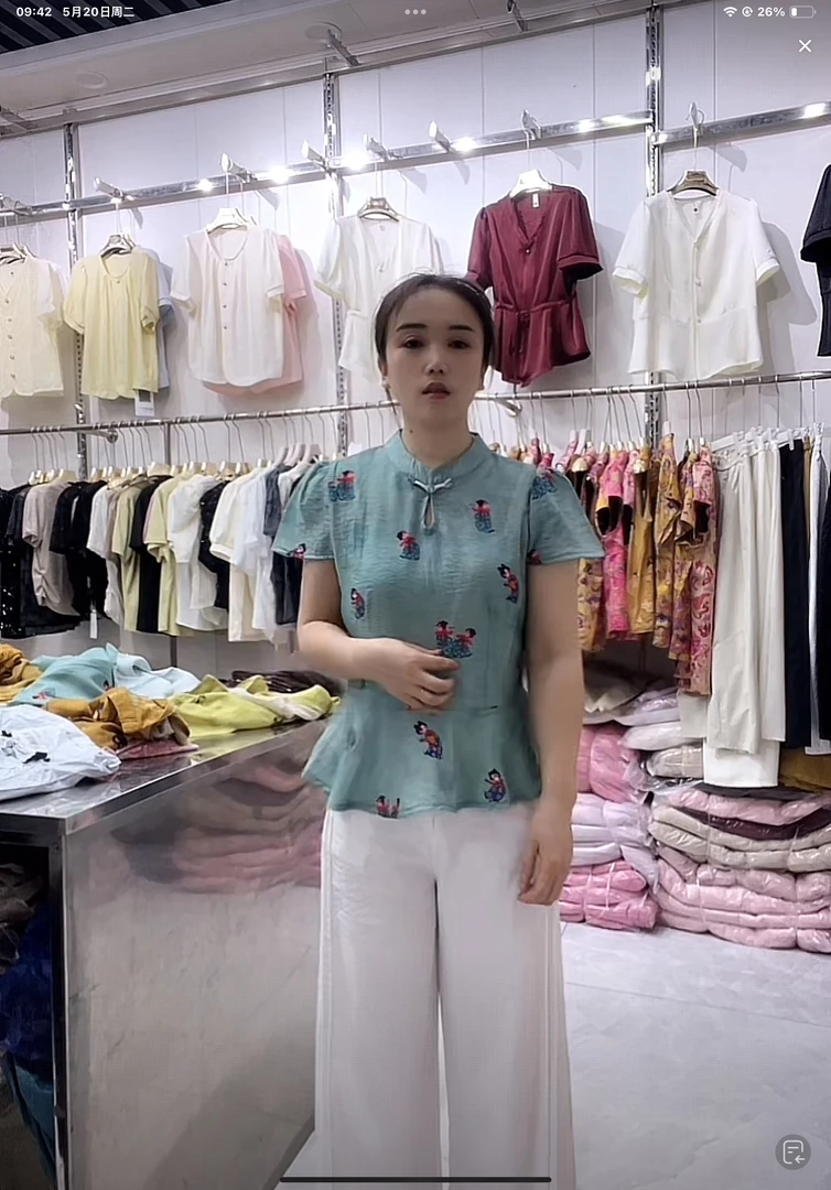 2025夏季新款时尚潮流女装2566）