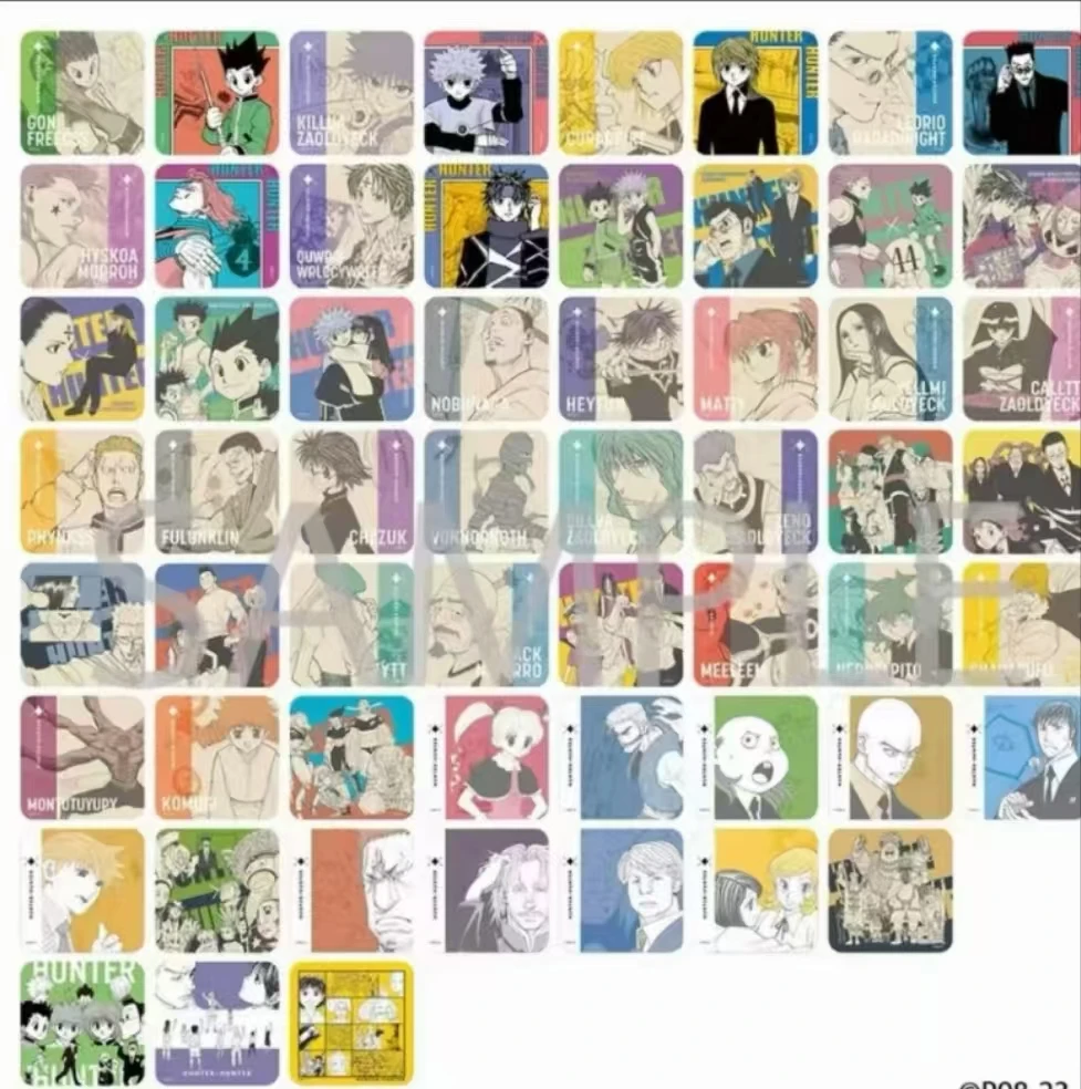 【全职猎人】二弹杯垫 盲盒