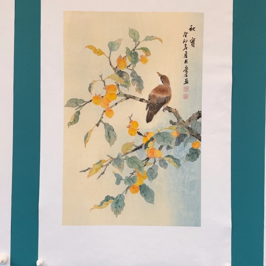 国画李庆友花鸟作品