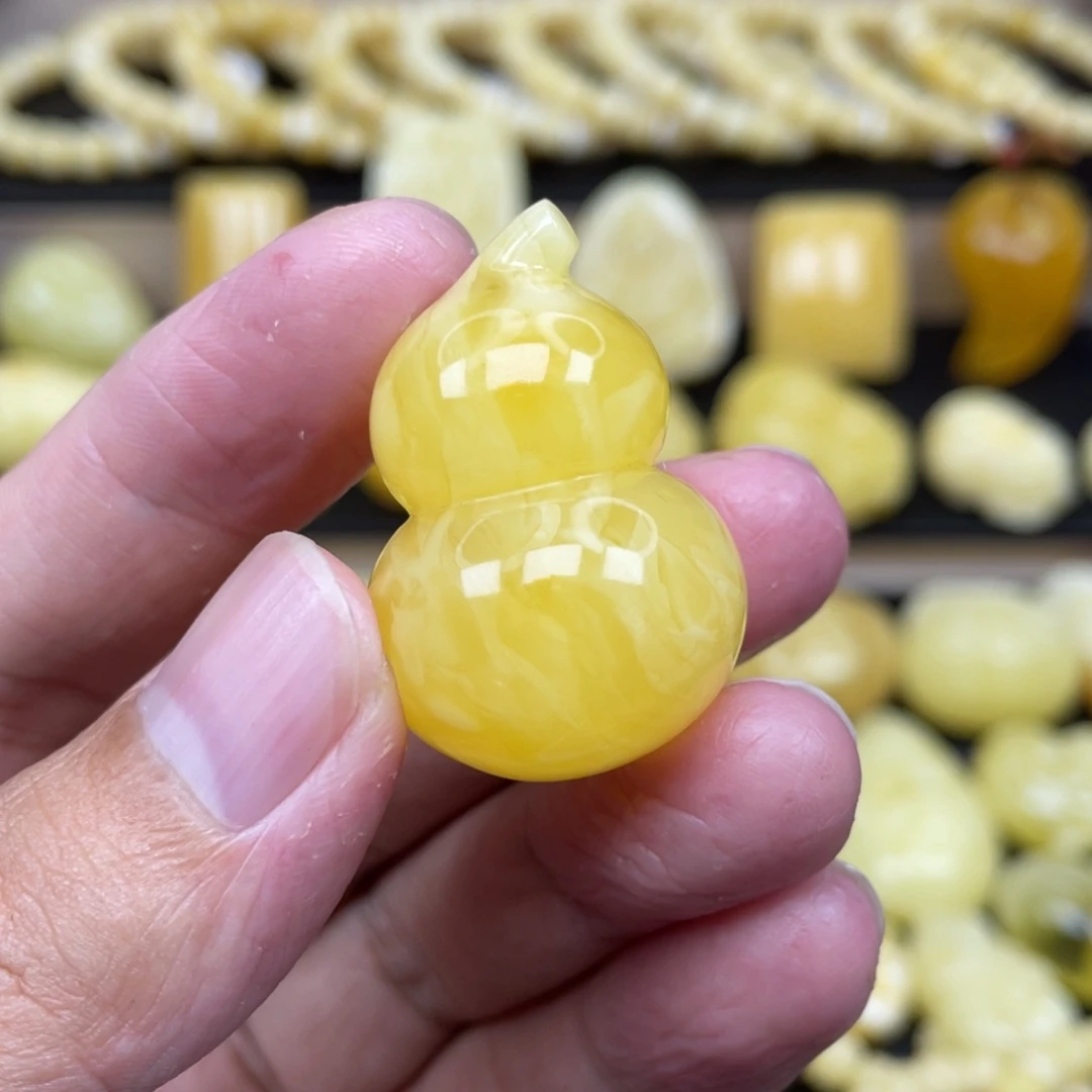 琥珀未镶嵌裸石琥珀蜜蜡