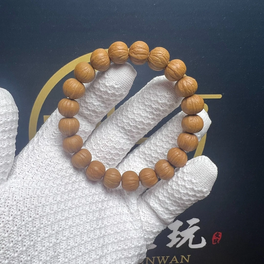 猴头小南瓜手串11mm无修原皮,已打好底,精品无瑕疵