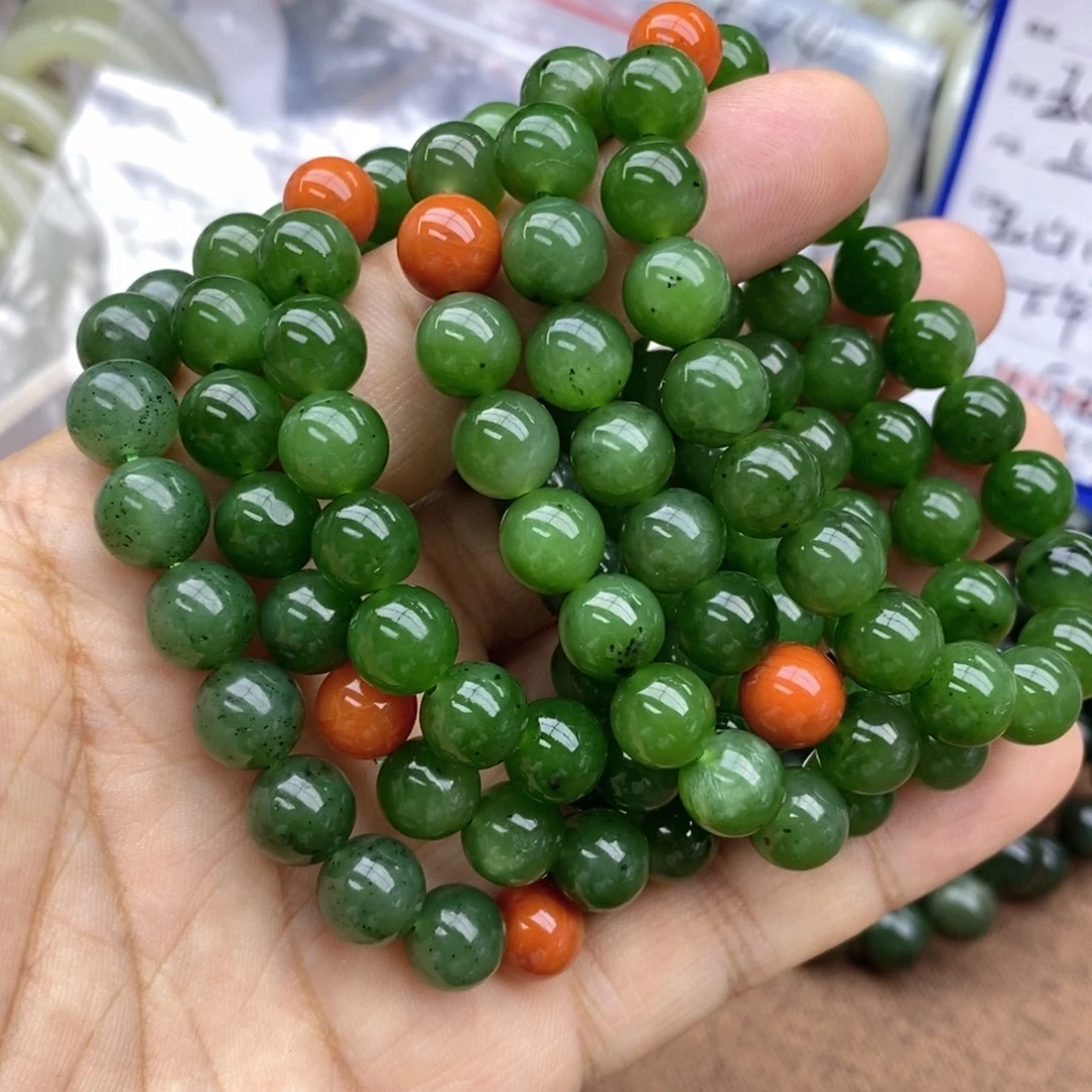 手串未镶嵌和田玉卡10