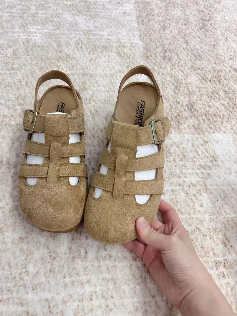 A008成人时尚百搭舒适框架博肯凉鞋