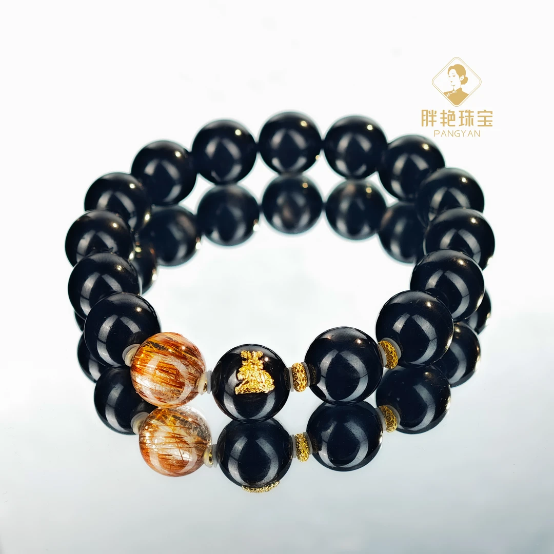 L*18K【大金运】赌场禁石-快速来财 12mm@ZL003092503@