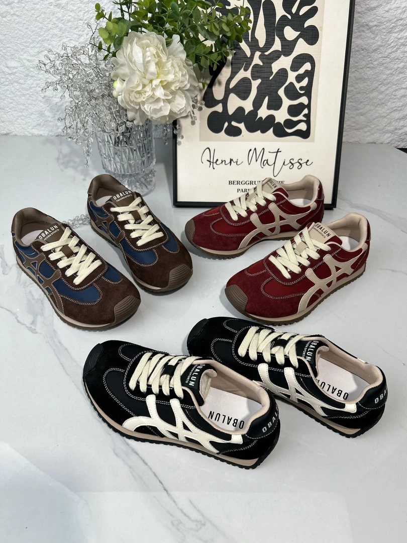 2025秋季新款夏季百搭潮流厚底时尚休闲鞋8009
