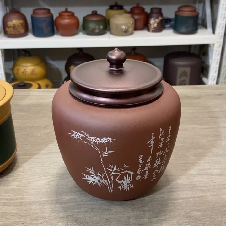 紫砂茶叶罐紫砂茶叶罐