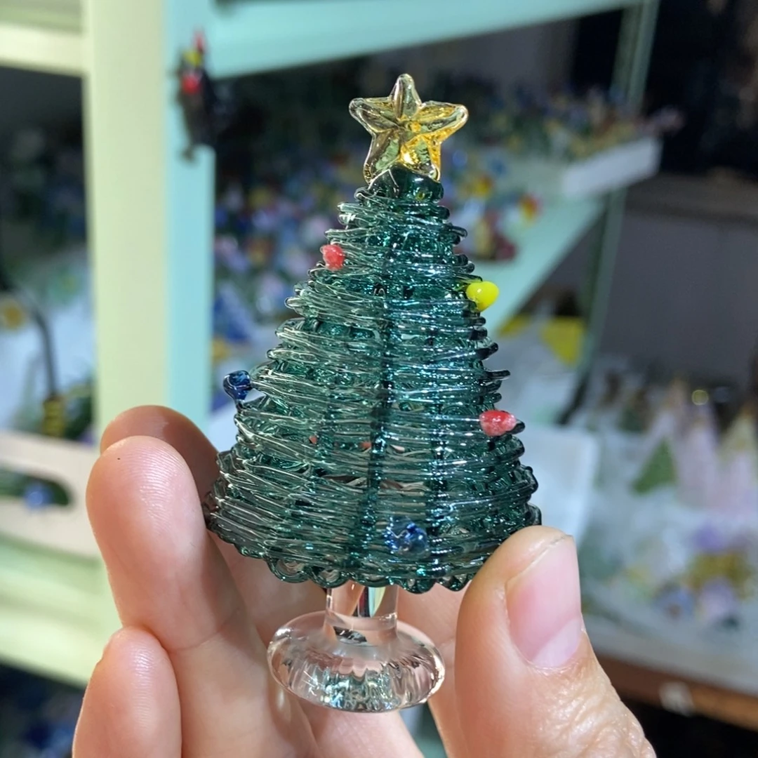 手工艺品琉璃湖绿