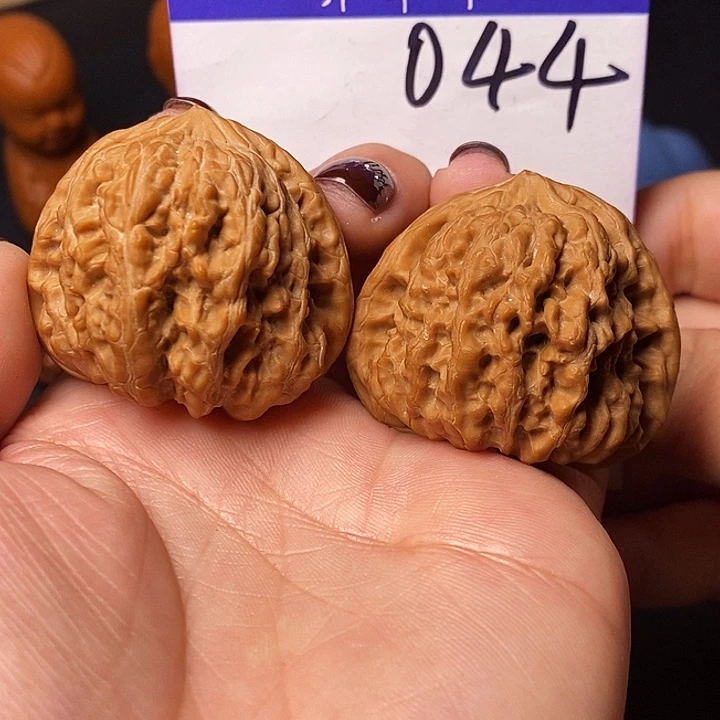 吊坠桃核文玩核桃平谷凹底41全品n