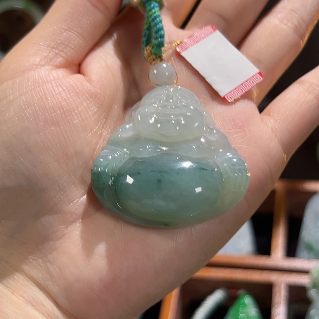 翡翠未镶嵌颈饰天然