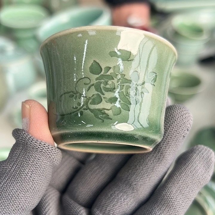 小米茶器龙泉青瓷
