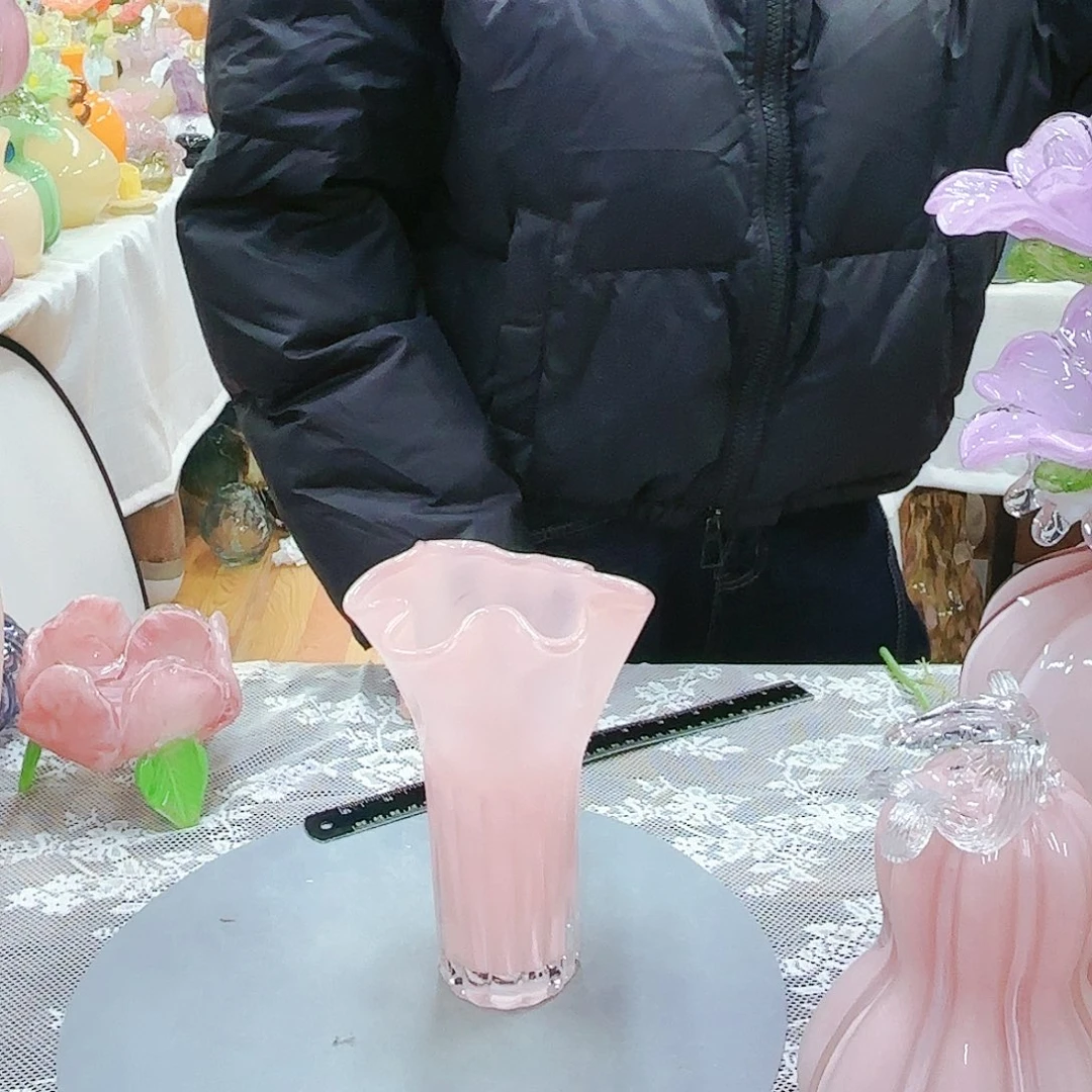 福利不退不换琉璃花瓶艺术品