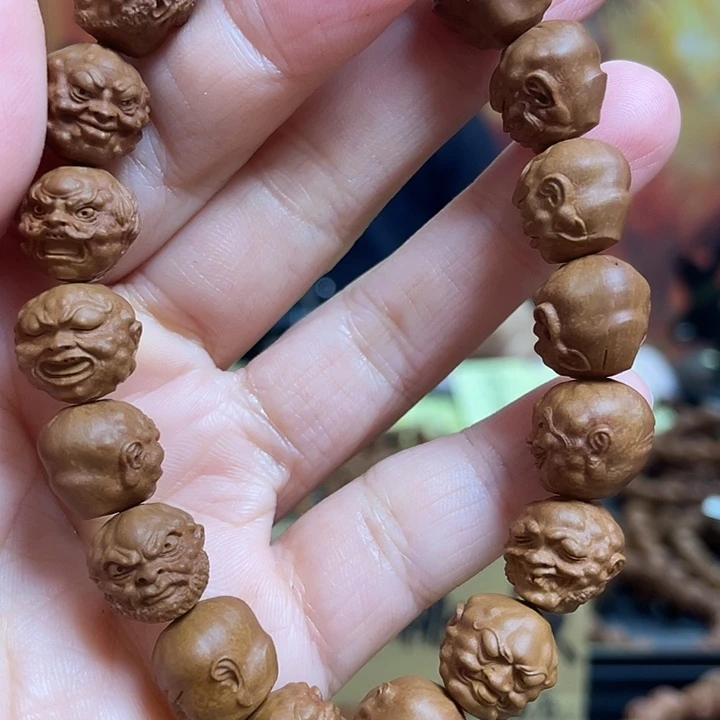 手串/手链橄榄核龙纹桃核