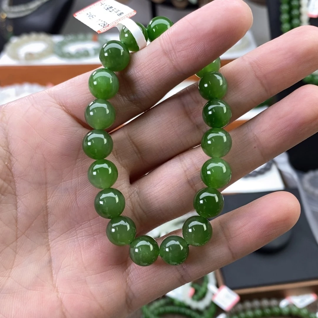 和田玉手串未镶嵌