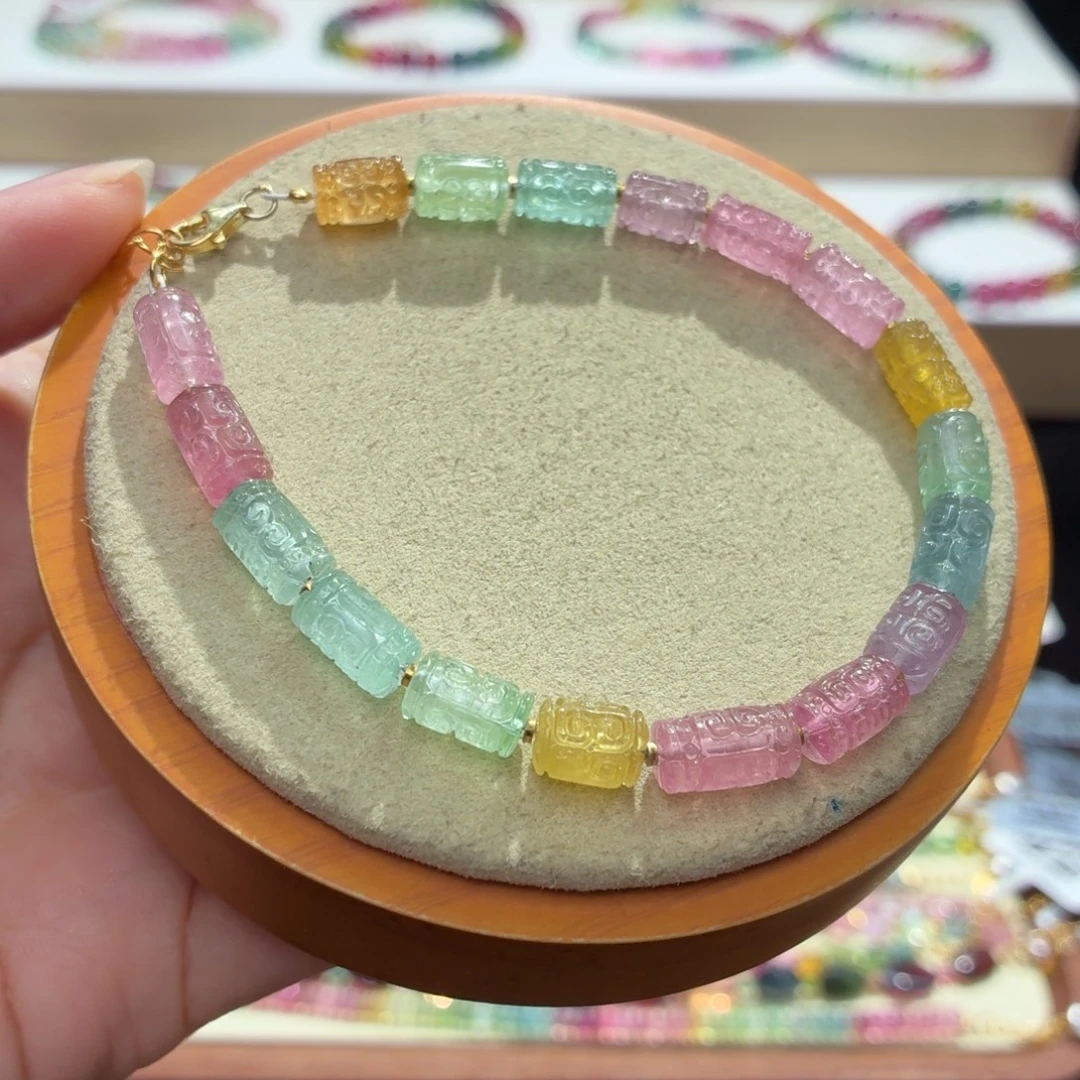 未镶嵌手串碧玺两天看货期