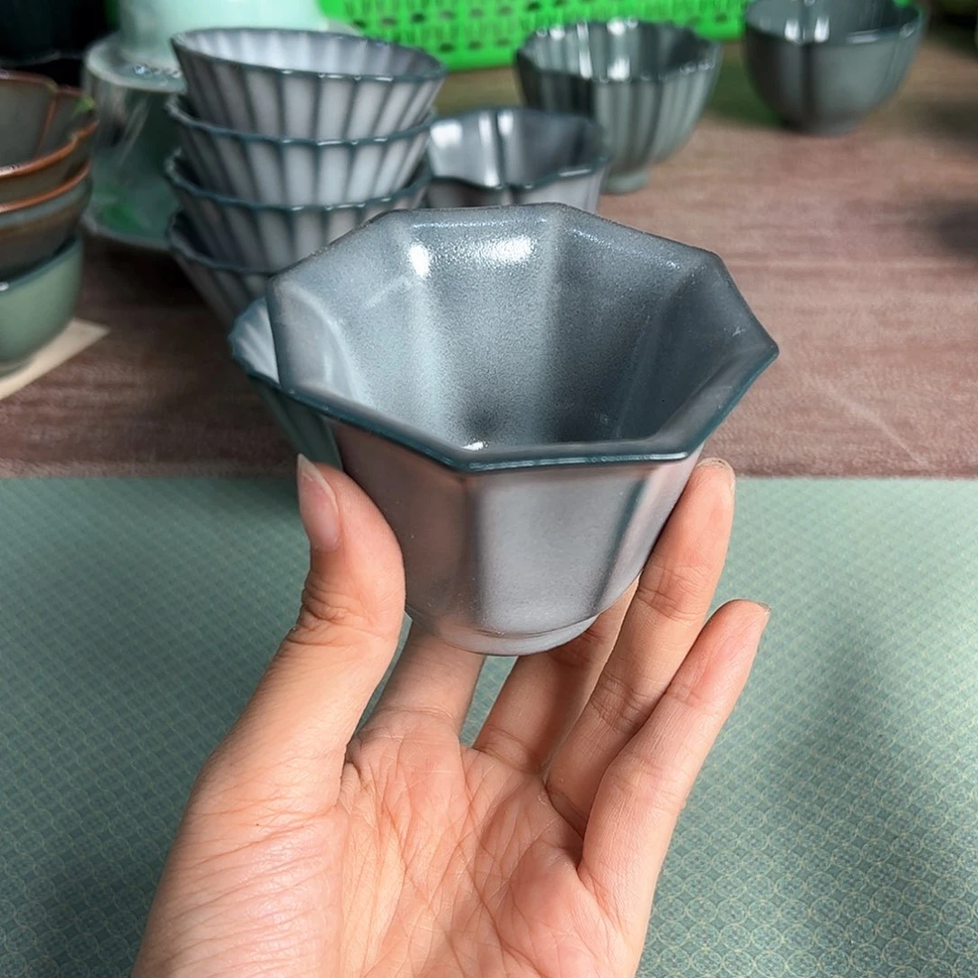 云间青瓷龙泉小米茶器