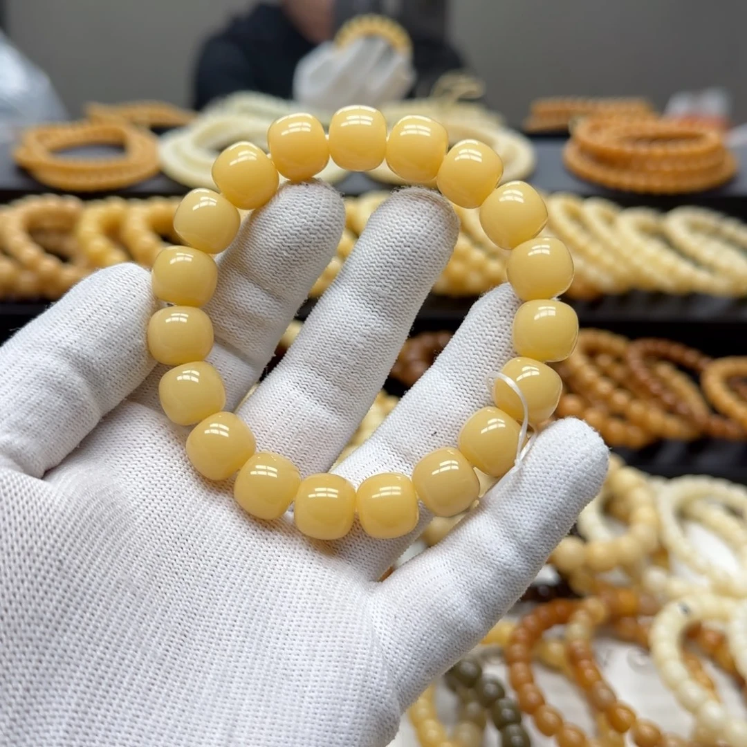 拔***.菩提根/象牙果手串12×1310年 精工