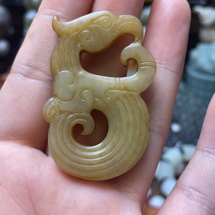 和田玉（糖玉）未镶嵌挂件