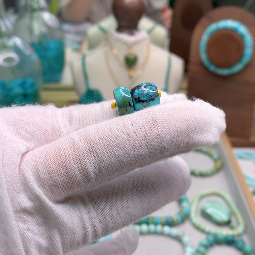 绿松石未镶嵌配饰