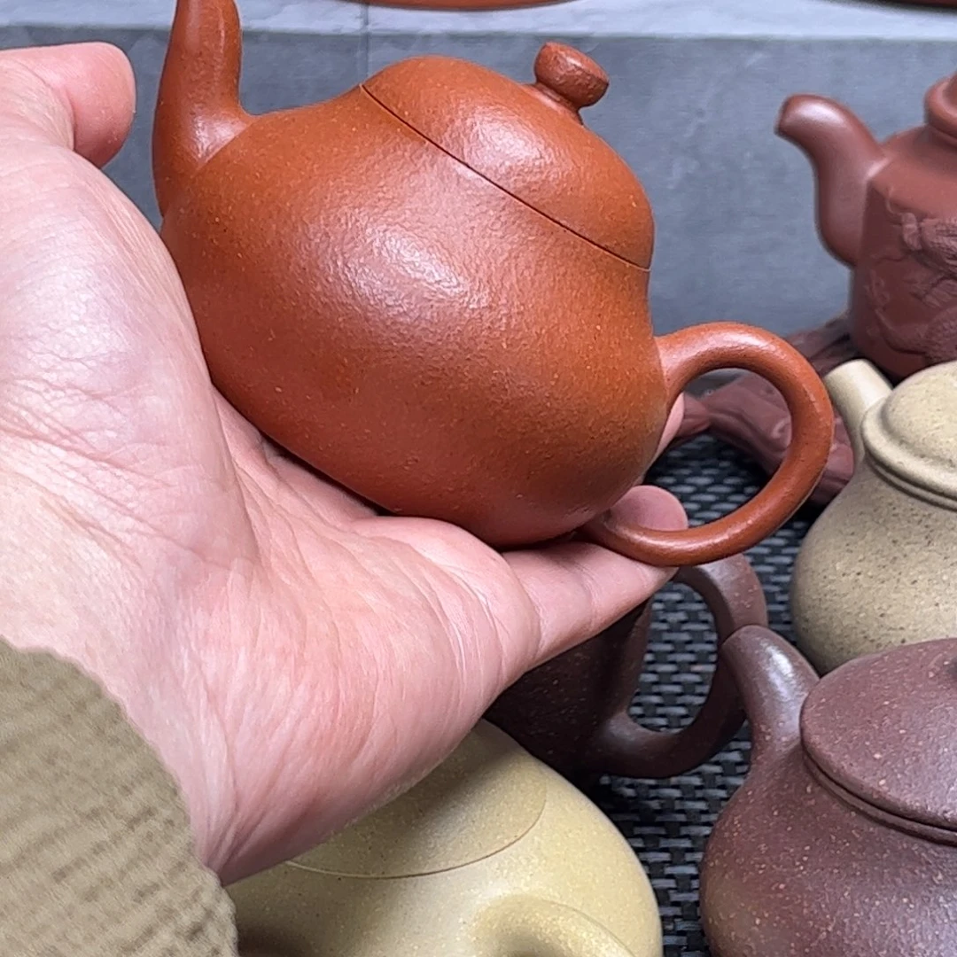 紫砂茶壶家***金紫砂紫砂紫砂紫砂红降坡