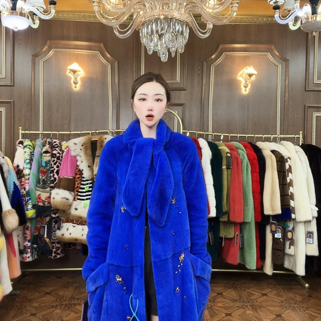 貂皮大衣时尚潮流