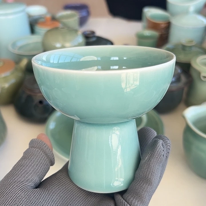 小米茶器龙泉青瓷