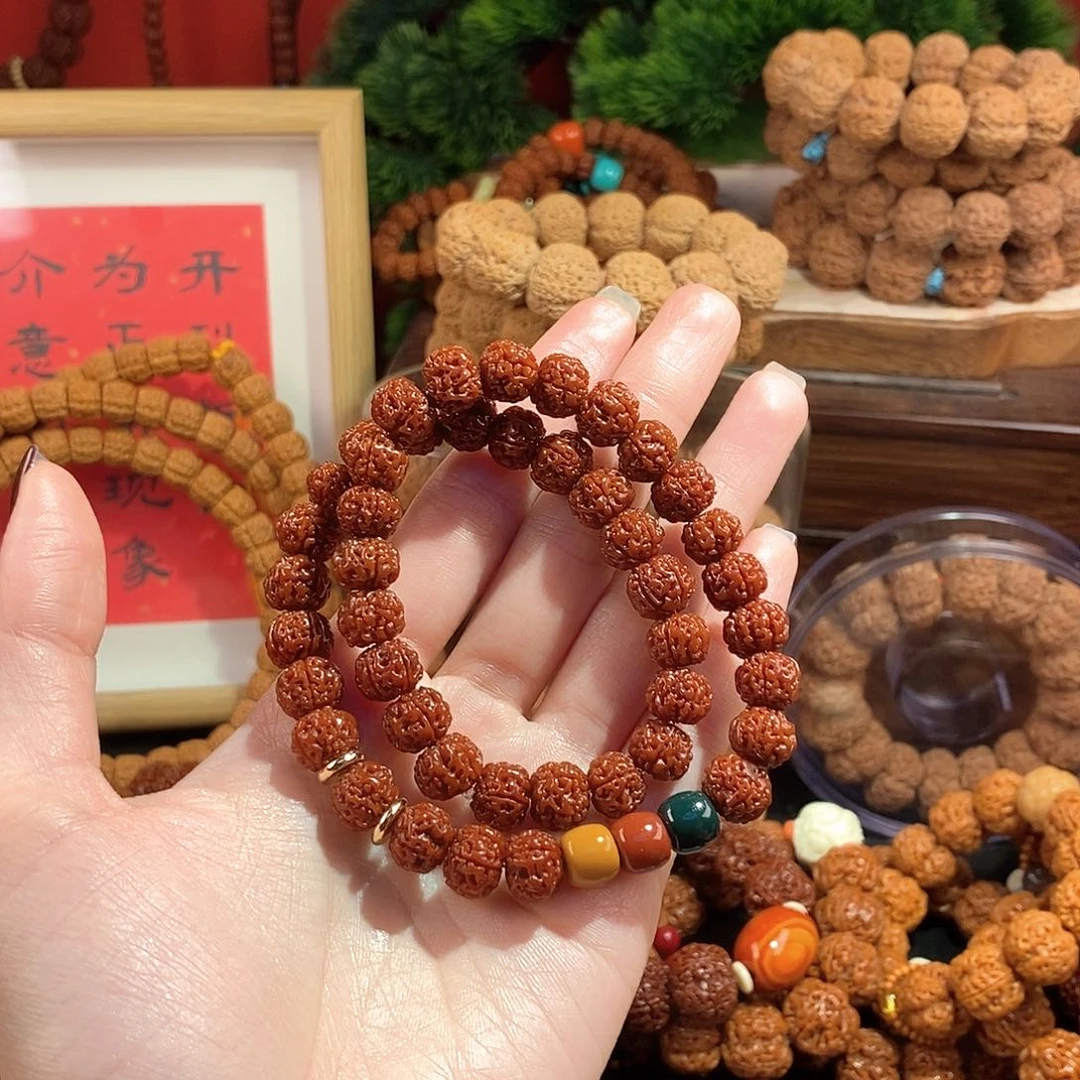 金刚菩提手串106玉华双圈