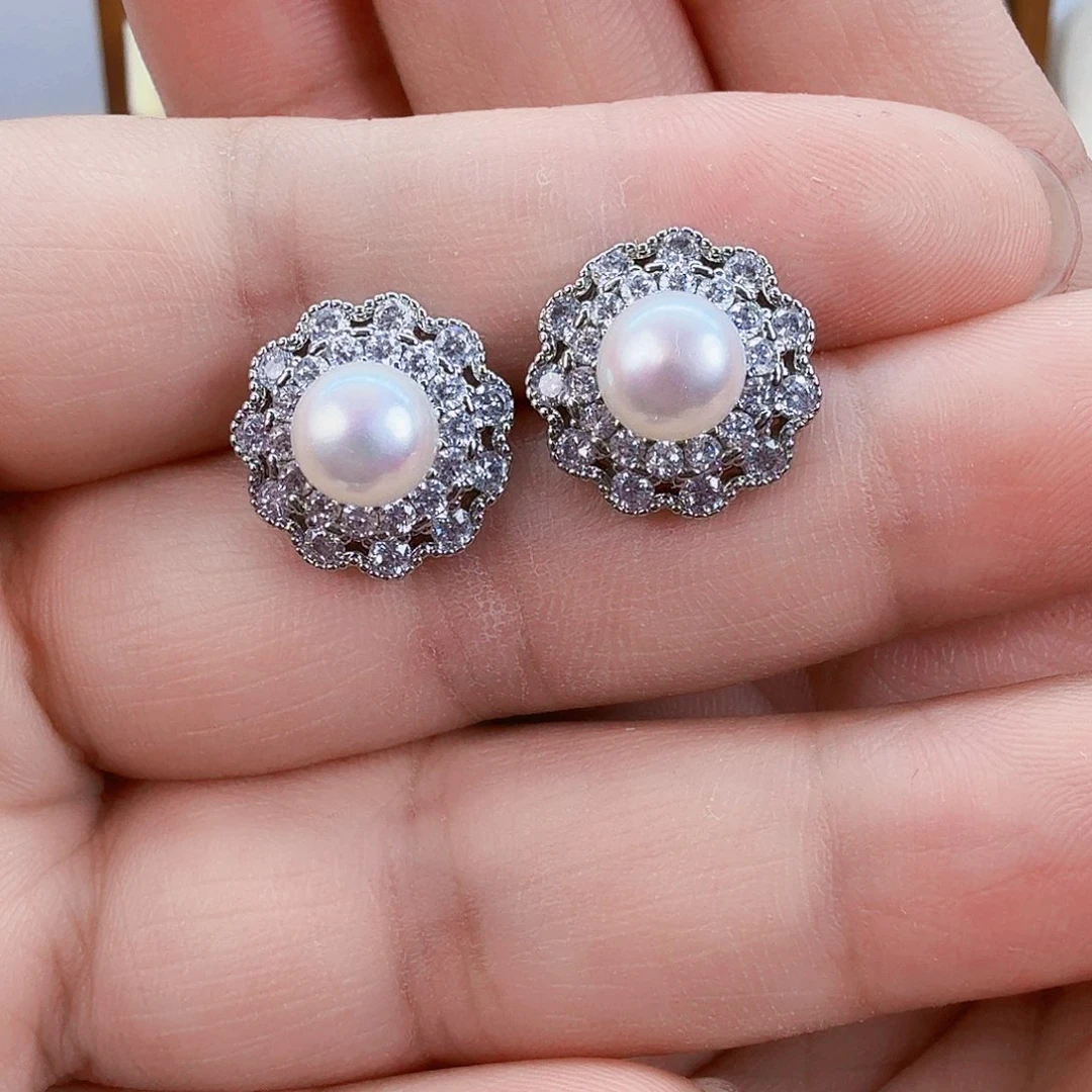 耳饰淡水珍珠未镶嵌