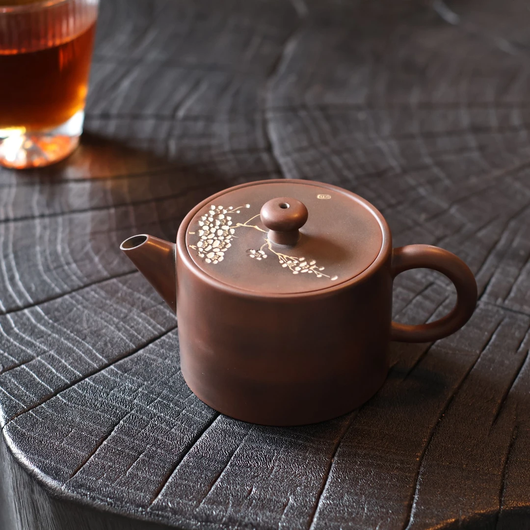 【婵心茶器甄选】 坭兴陶  漫山壶  纯手工制作  家用泡茶好养 茶器