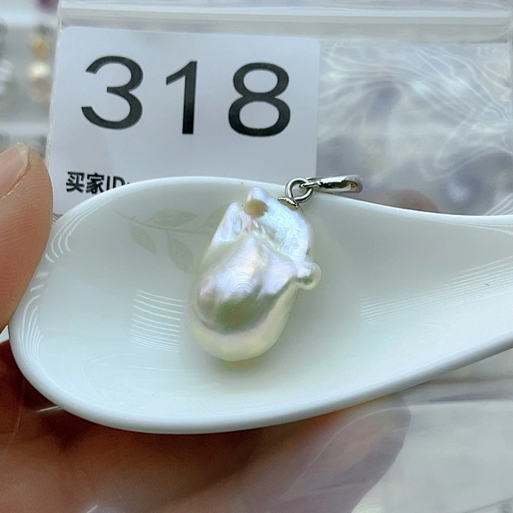 淡水珍珠颈饰银S925镶嵌