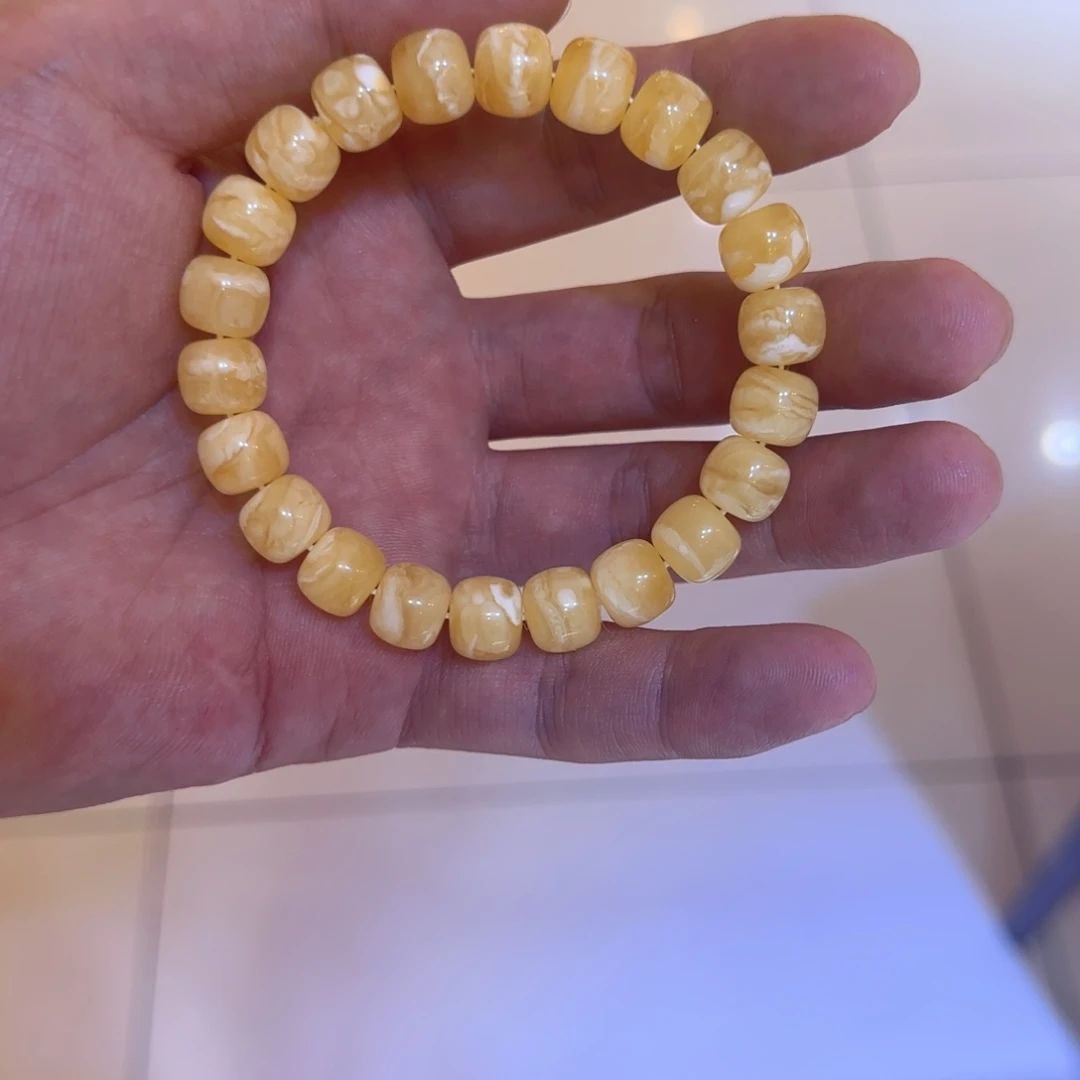 未镶嵌琥珀手链蜜蜡