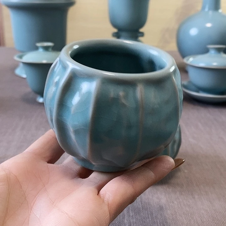 瓷片核桃杯一一一一一一一