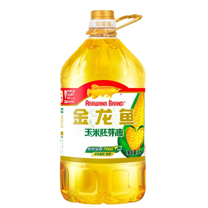 金龙鱼玉米胚芽油4升