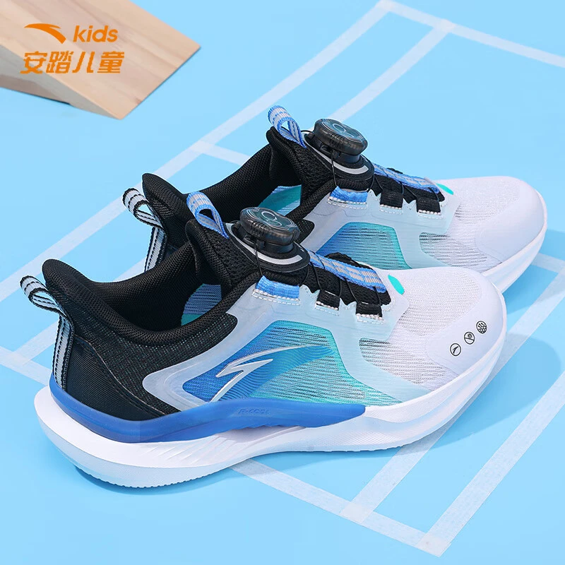 安踏儿童运动鞋跑步鞋新款网面透气中大童跑鞋正品软底休闲鞋鞋子