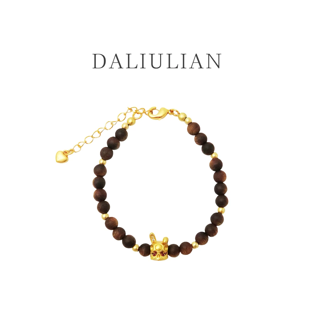 DALIULIAN 沉香【阿呆】手串5mm大榴莲