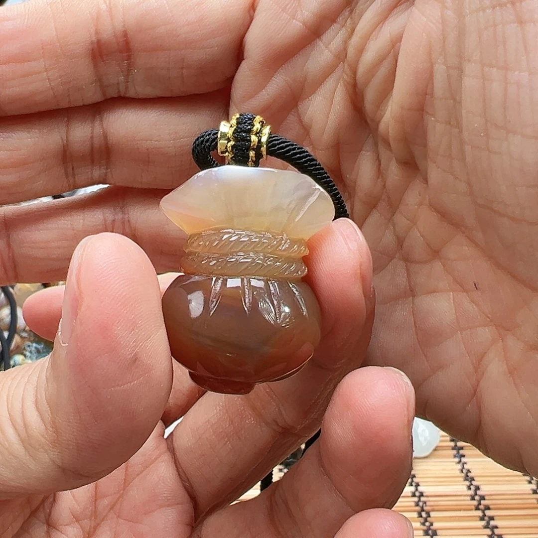 未镶嵌玛瑙/玉髓珠宝半成品