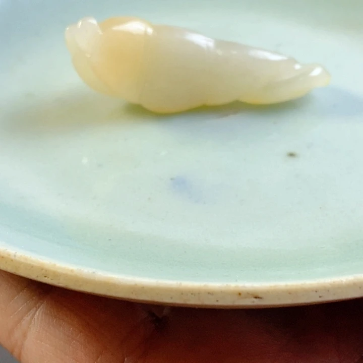 感***德茶室瓷盘上摆件挂件