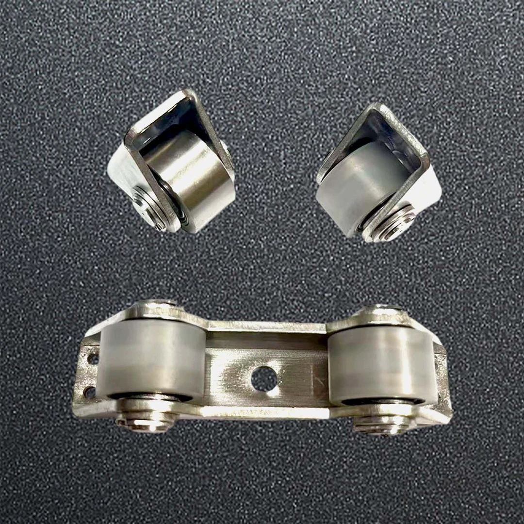 304不锈钢导向滑轮小推车定滑轮带轴承小型滑轮器门窗移门轨道轮