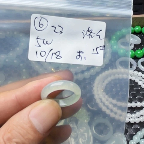 未镶嵌戒指翡翠洛*