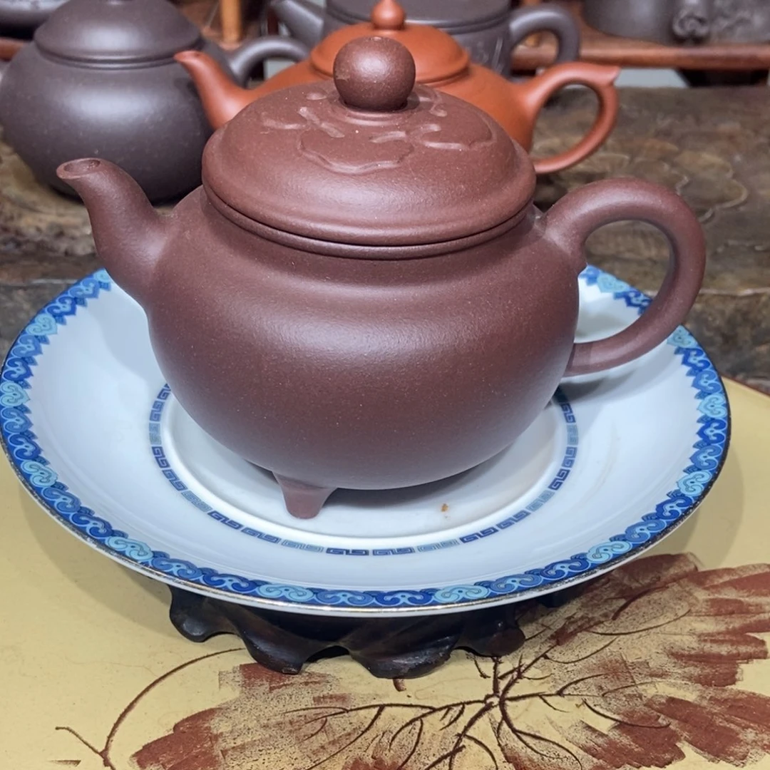 茶壶紫砂微瑕240容量