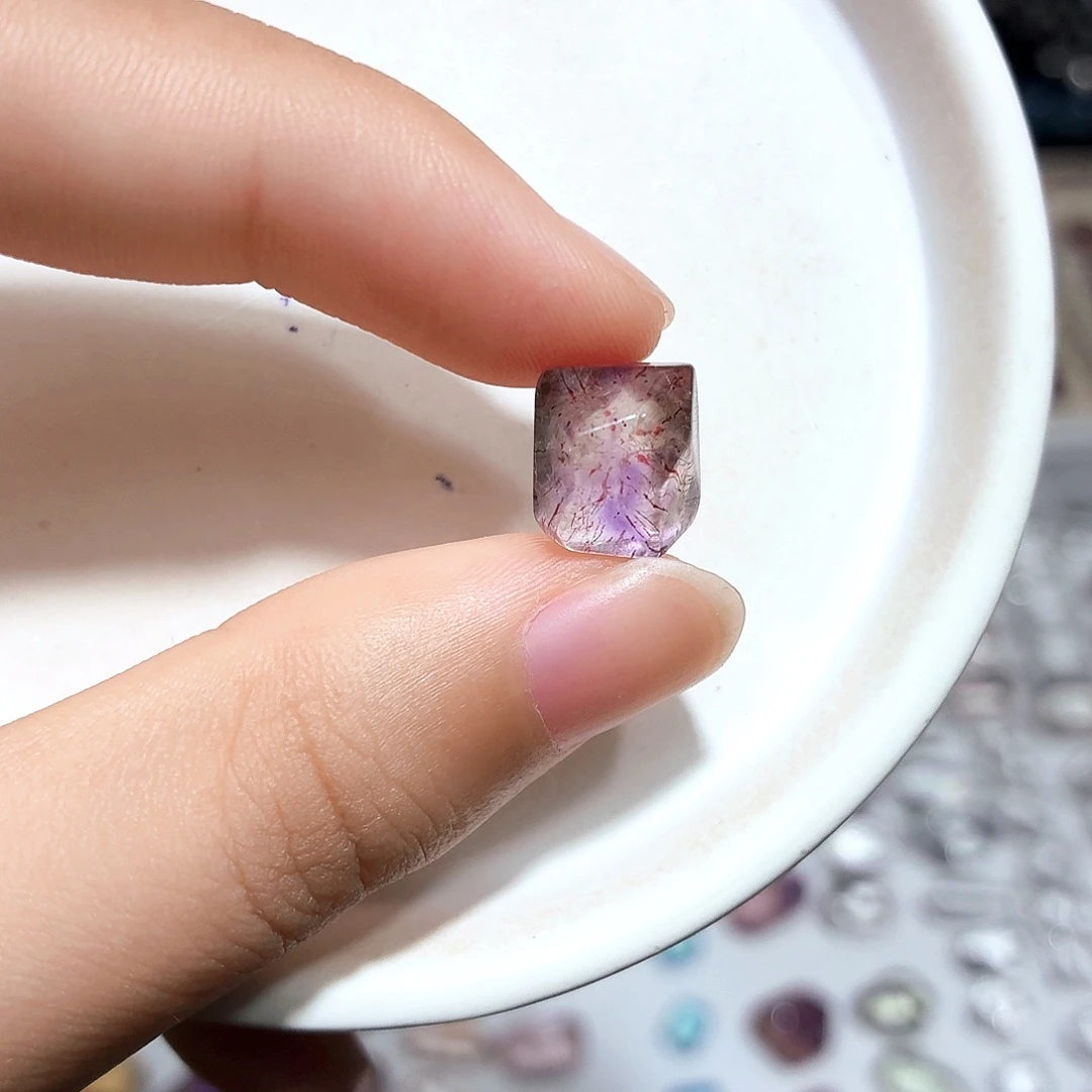 未镶嵌珠宝半成品水晶超七