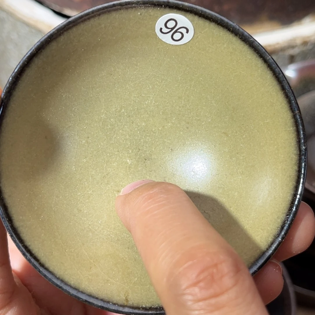 茶盏义兴龙窑坚持真柴烧微瑕