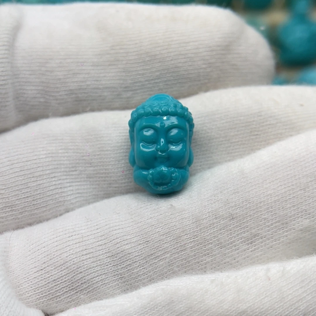 绿松石未镶嵌颈饰卡11-16.8-8.6