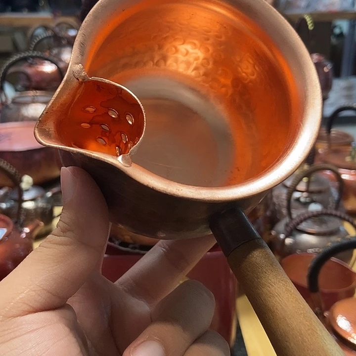 纯手工制作一铜壶制作