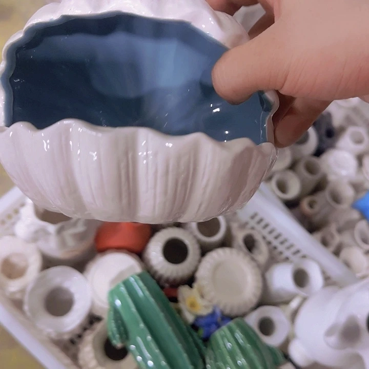 是***a小贝壳一个陶瓷产品