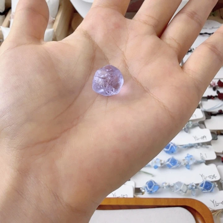 非金属布艺白紫简约定制