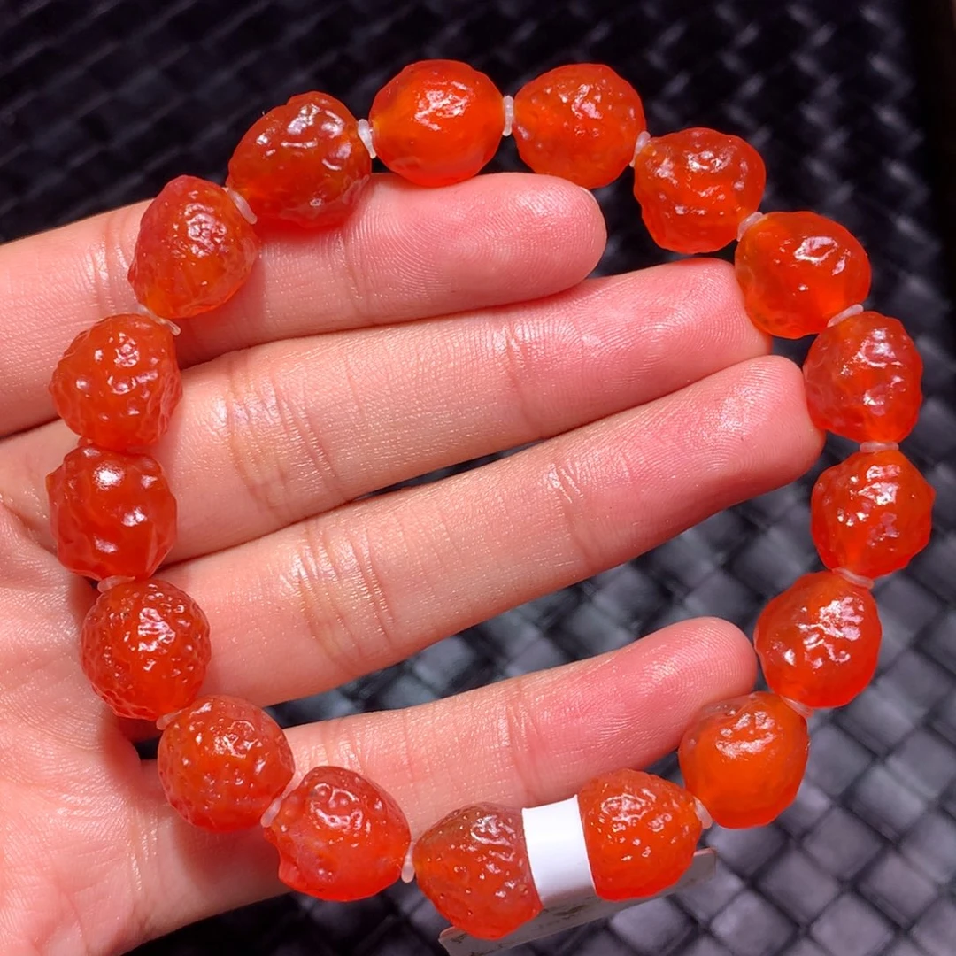 未镶嵌玛瑙/玉髓珠宝半成品