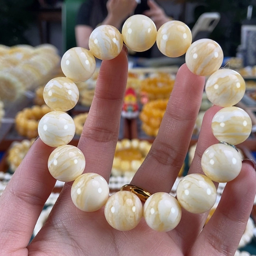 琥珀未镶嵌珠宝奇石14 23.66 同料虎皮纹