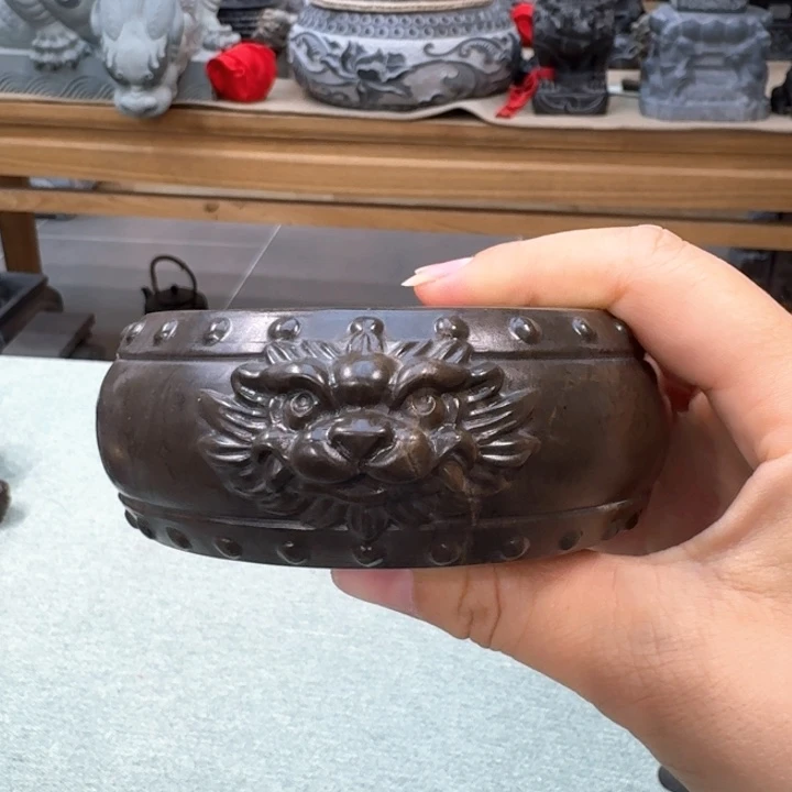 西安石晋錾石雕手工雕刻摆件